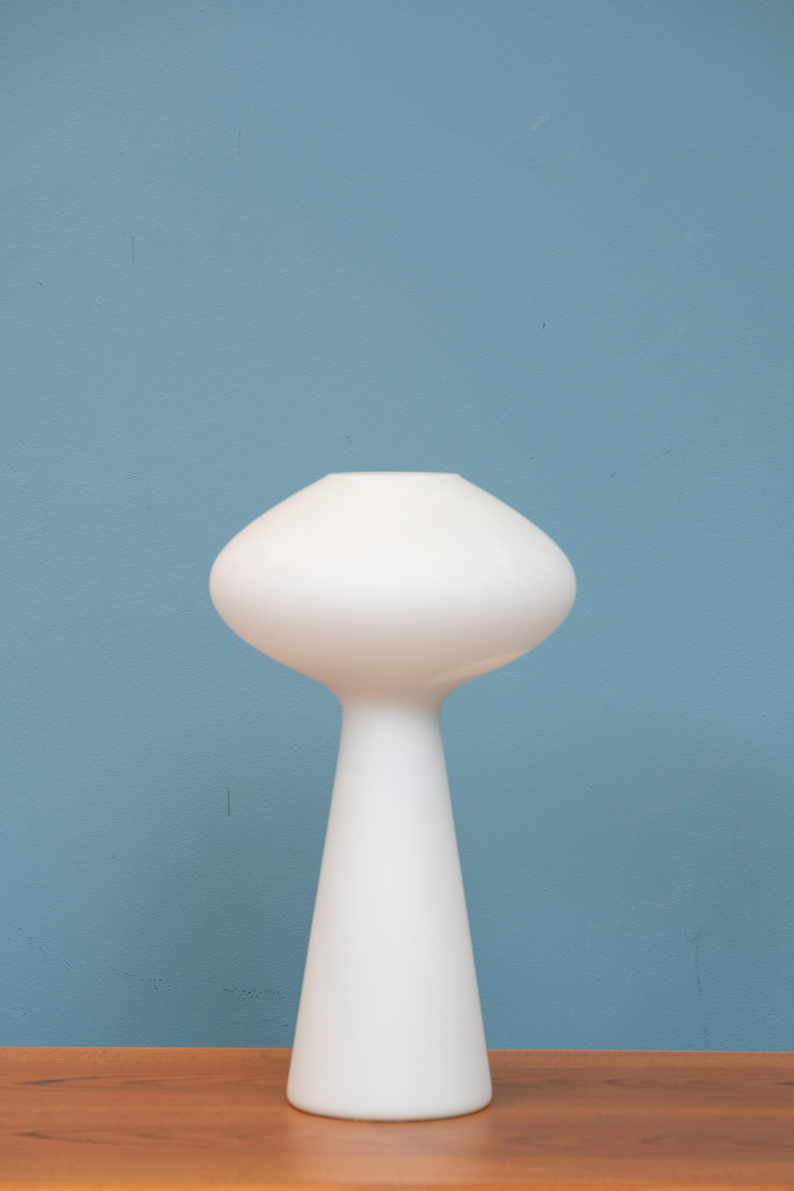 Lisa Johansson-Pape glass table lamp. This is the larger size, everything works as it should.