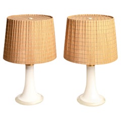 Vintage Lisa Johansson Pape table lamps, pair 1950s