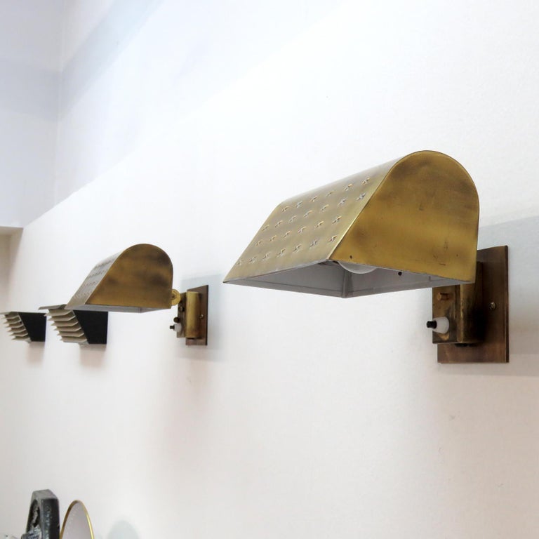 Lisa Johansson-Pape Wall Lights, 1960 In Good Condition For Sale In Los Angeles, CA