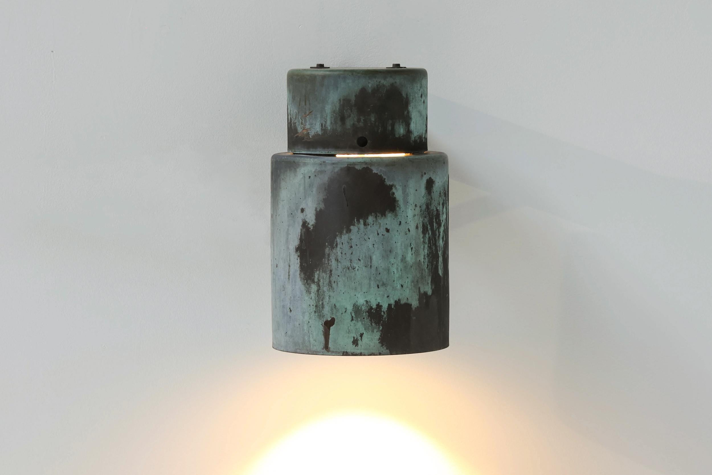 Lisa Johansson-Pape; Wall Scones; oxidized bronze; Industrial; 1970's; Finnish design; 

Industrial designer Lisa Johansson-Pape née Johansson is best known for her work in lighting. She was the most significant Finnish lighting designer in the