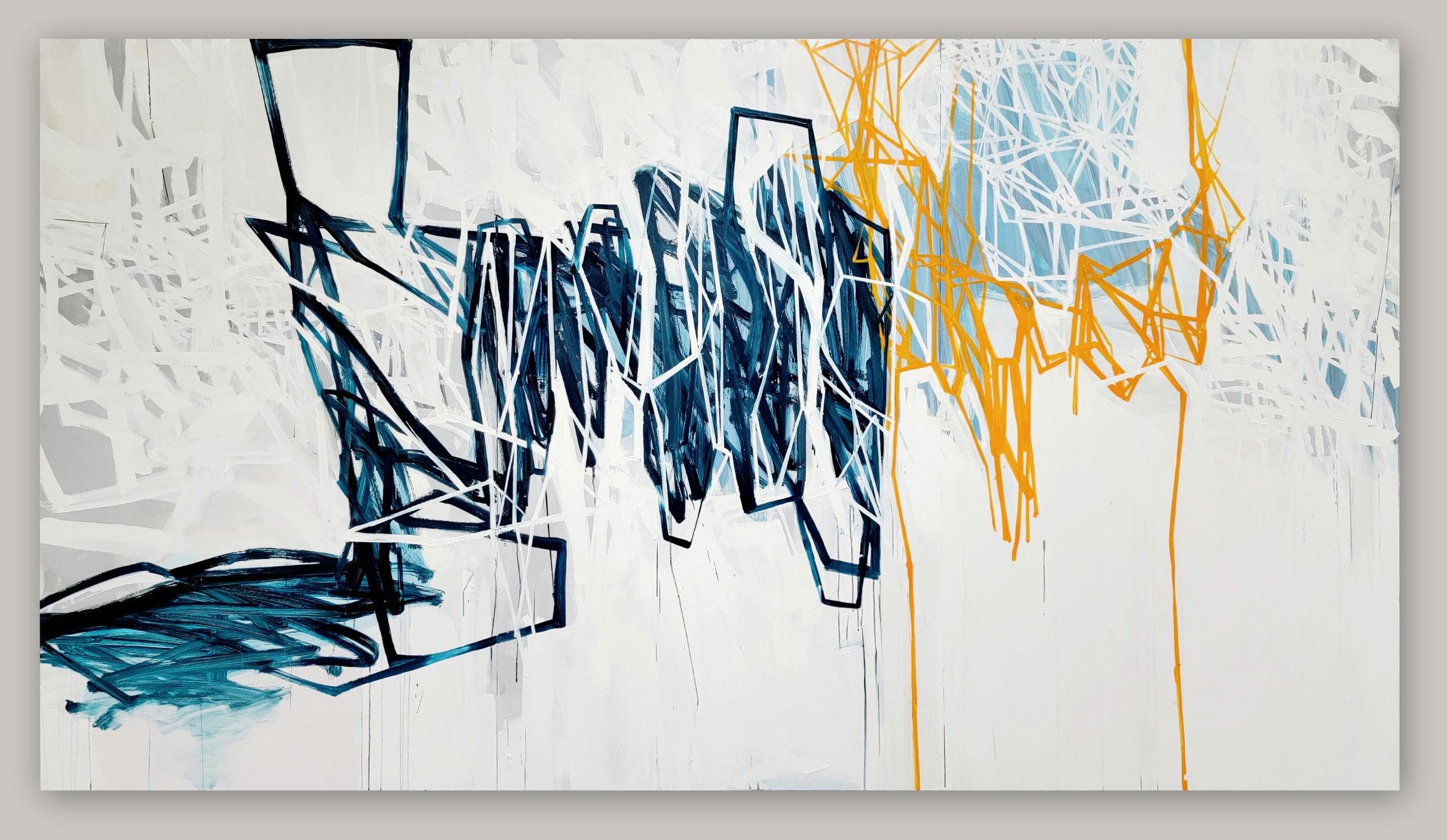 Abstract Painting di Lisa Kowalski - 106-22