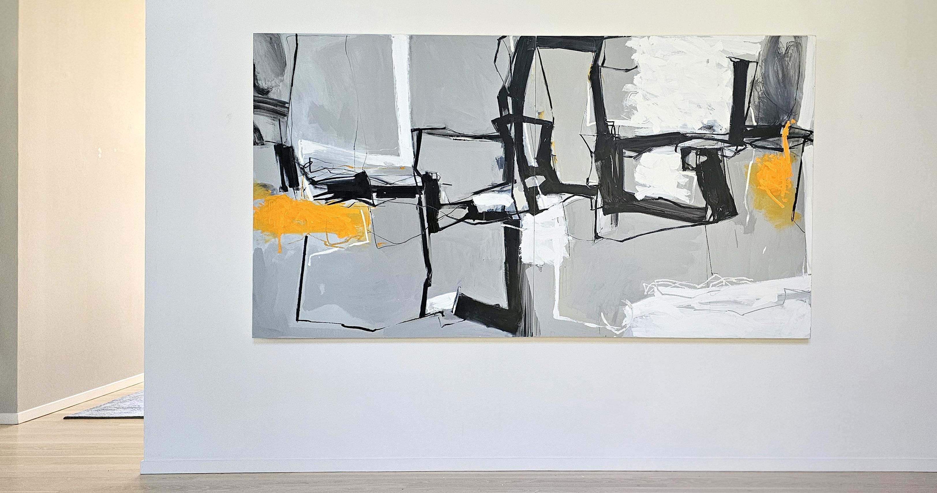 Untitled #115-19 - Painting by Lisa Kowalski