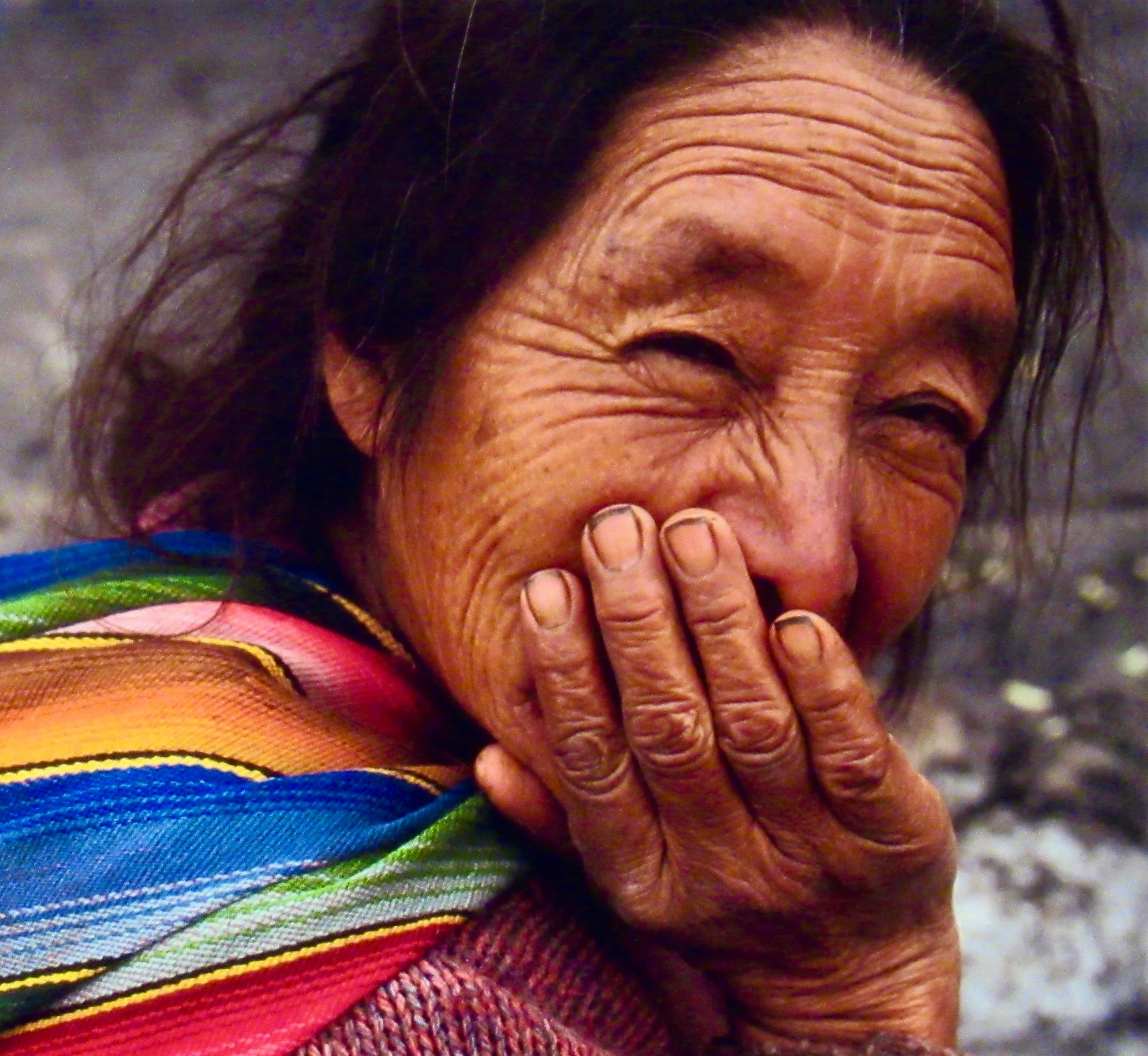 Market Day, Guatemala - Photorealist Photograph by Lisa Kristine