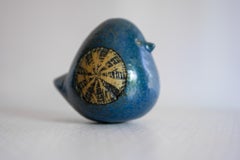 Figurita de pájaro de Lisa Larson, una rara producción de estudio para Gustavsberg, Suecia.