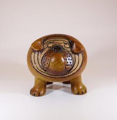 Lisa Larson, Bulldog Ceramic Sculpture, Gustavsbergs Studio, Sweden