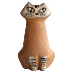 Lisa Larson cat figurine from Lilla Zoo for Gustavsberg, Sweden.