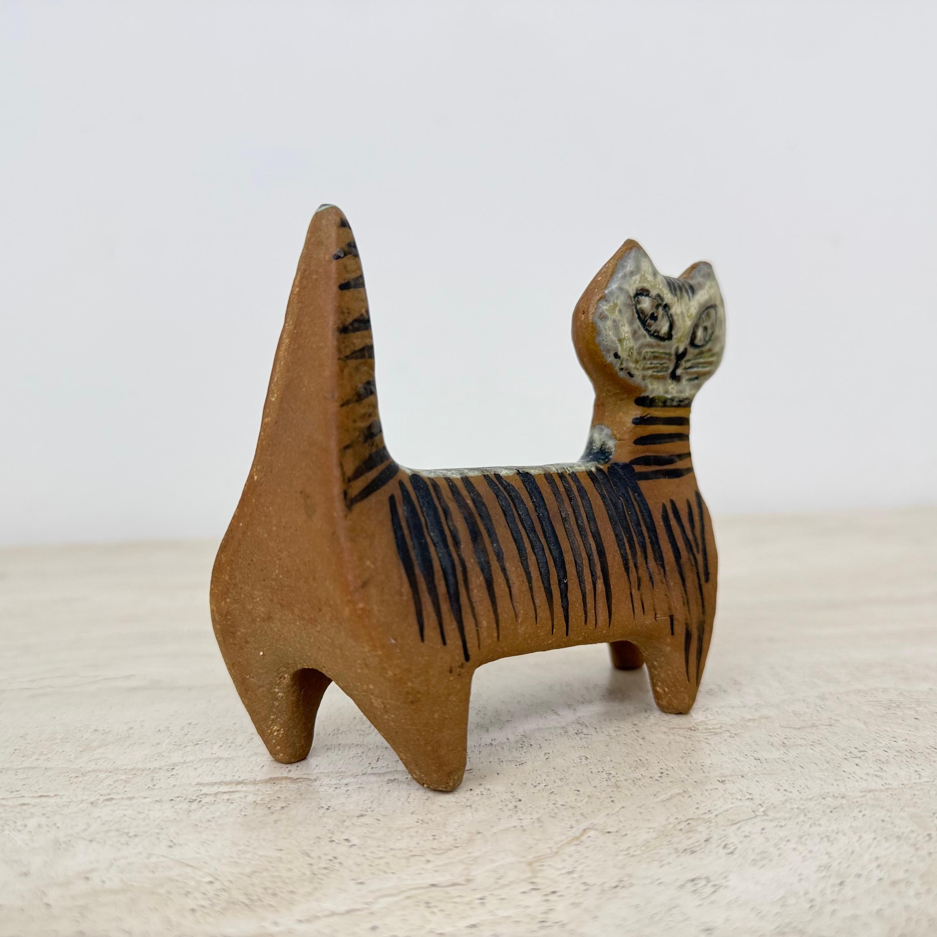 Lisa Larson Ceramic Cat figurine Gustavsberg Sweden in vendita 4