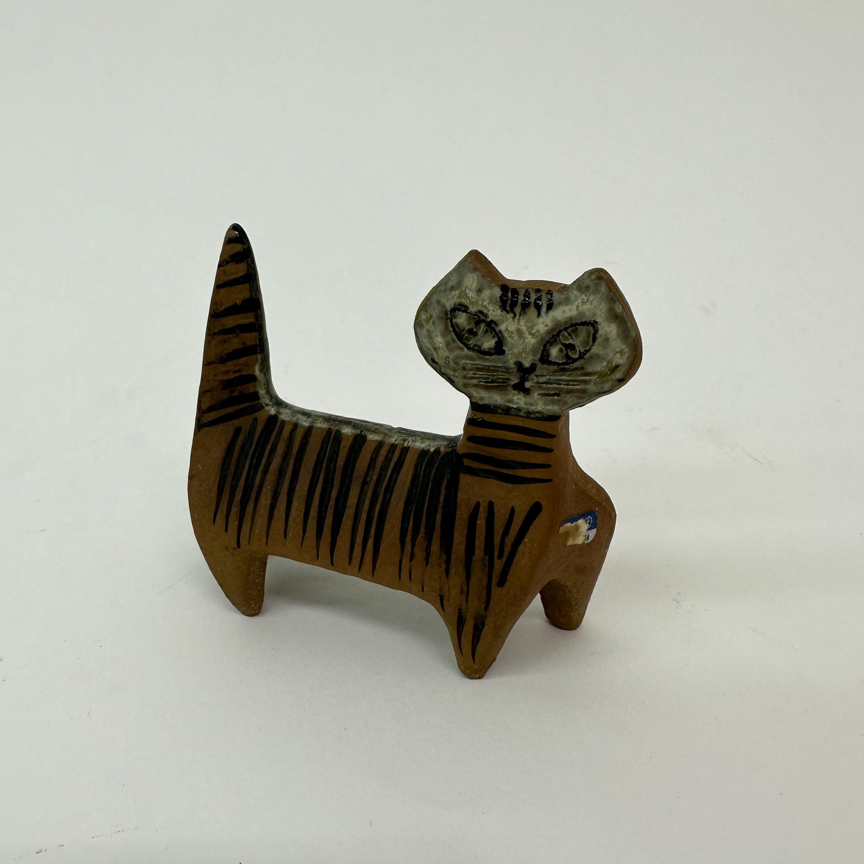 Lisa Larson Ceramic Cat Figurine Gustavsberg, Sweden For Sale 5