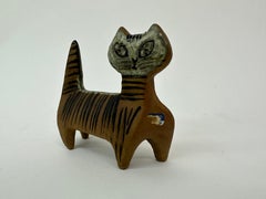 Lisa Larson Ceramic Cat Figurine Gustavsberg, Sweden