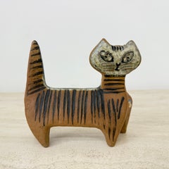 Lisa Larson Ceramic Cat figurine Gustavsberg Sweden