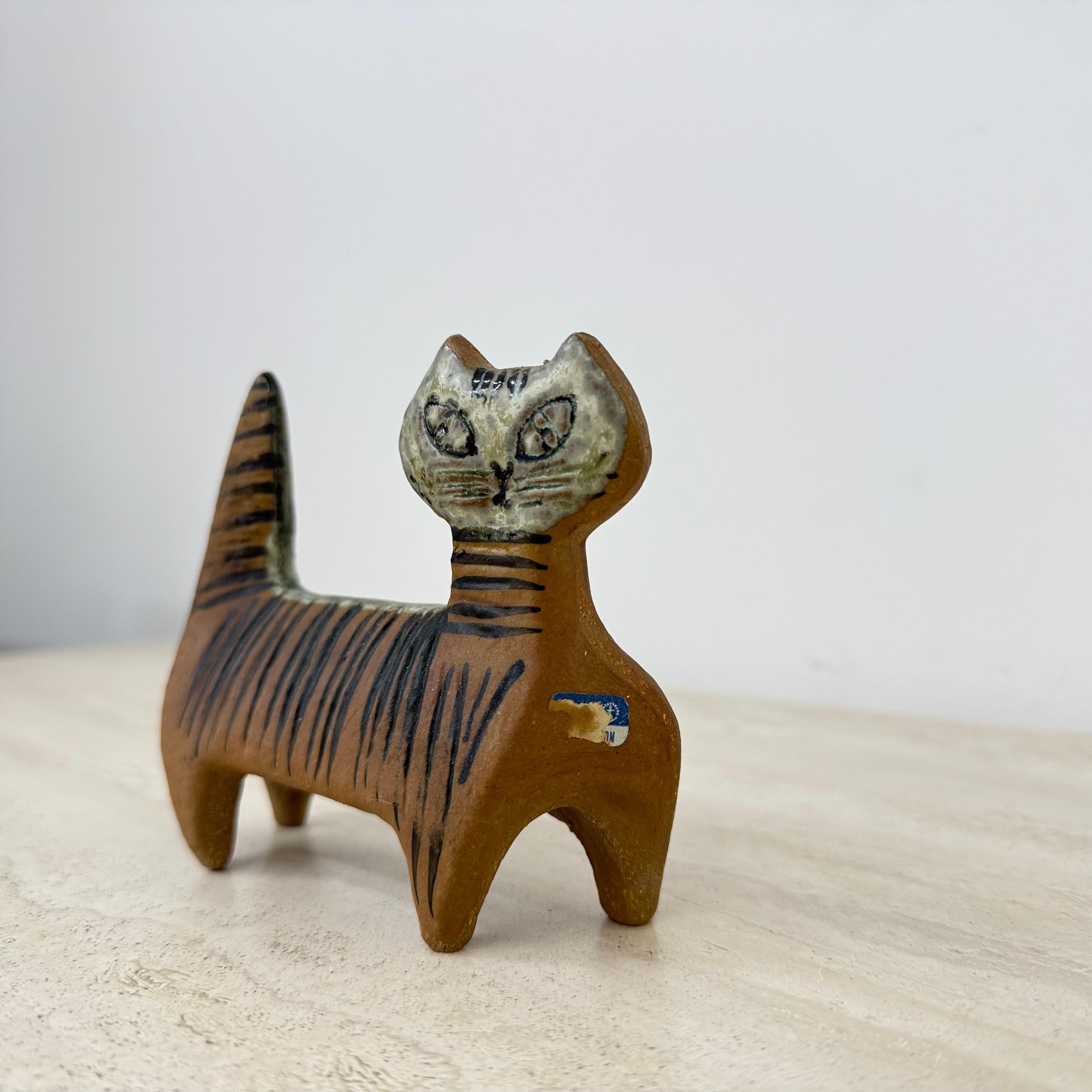 Fine XX secolo Lisa Larson Ceramic Cat figurine Gustavsberg Sweden in vendita