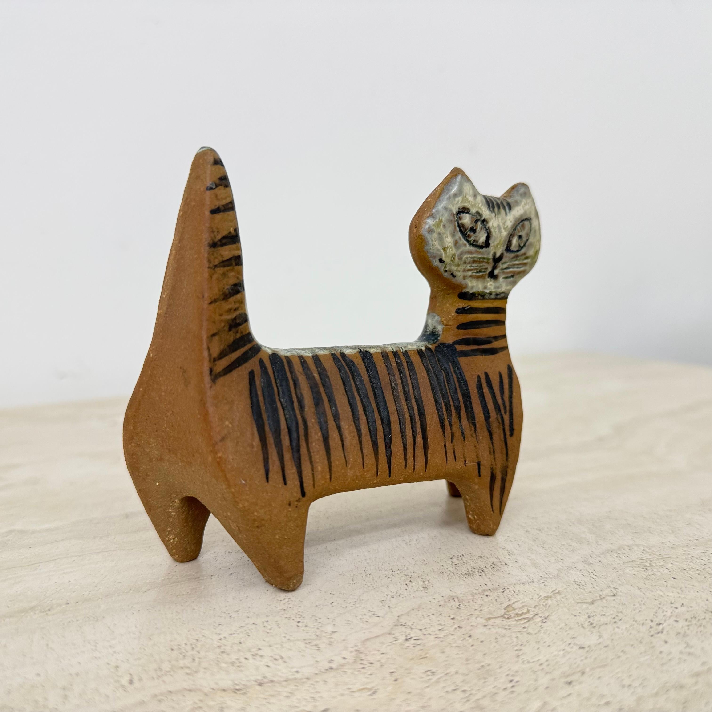 Ceramica Lisa Larson Ceramic Cat figurine Gustavsberg Sweden in vendita