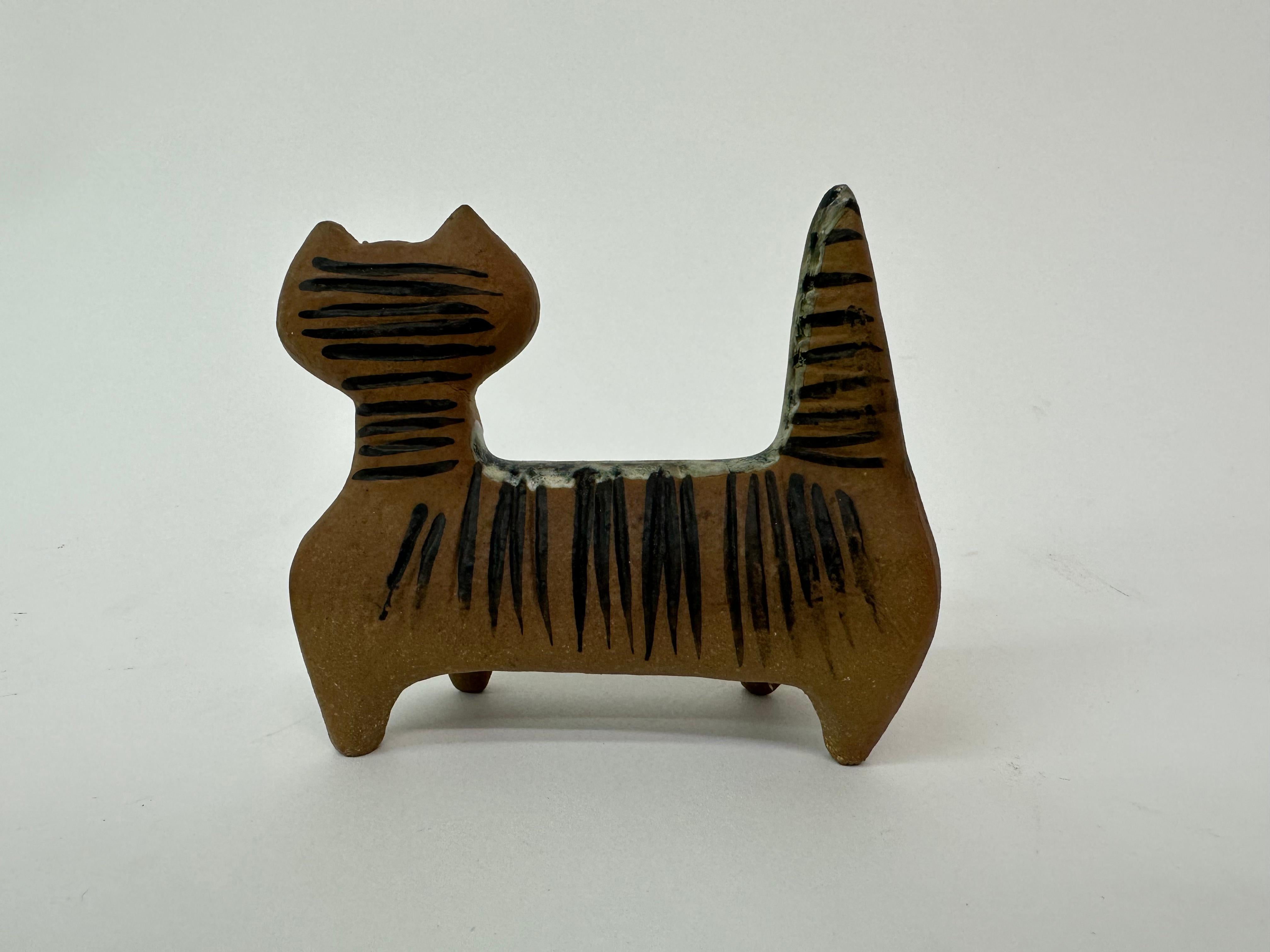 Lisa Larson Ceramic Cat Figurine Gustavsberg, Sweden For Sale 2