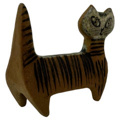 Vintage Lisa Larson Ceramic Cat Figurine Gustavsberg, Sweden