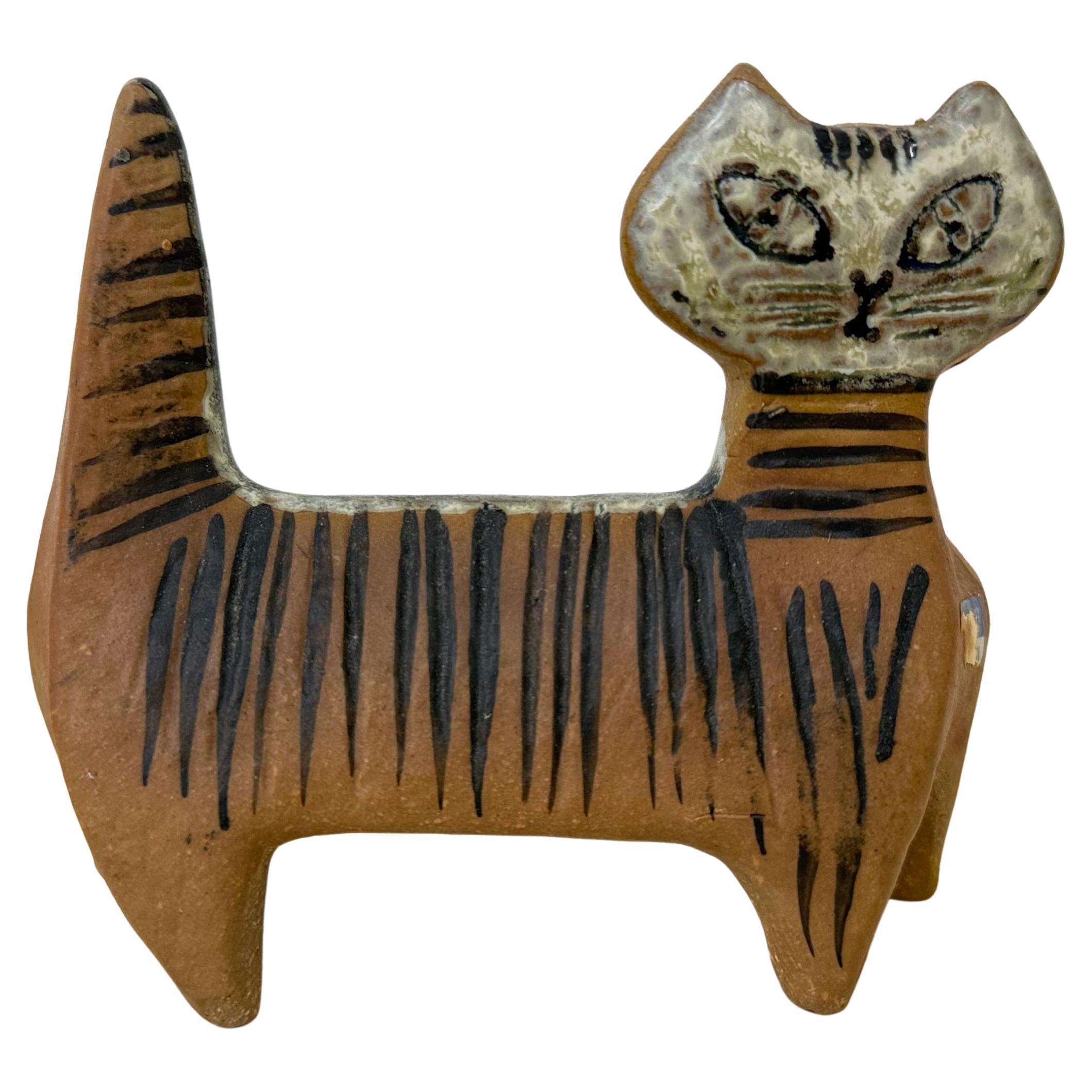 Lisa Larson Ceramic Cat figurine Gustavsberg Sweden in vendita