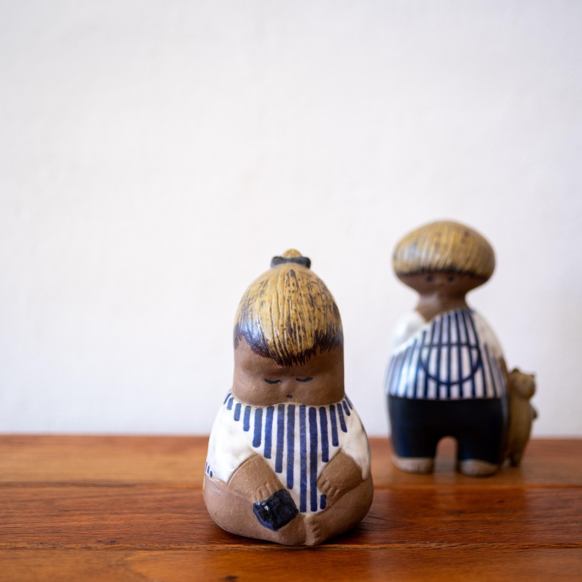 Lisa Larson Ceramic Figures in sags try dads cuter  as In Good Condition In San Diego, CA
