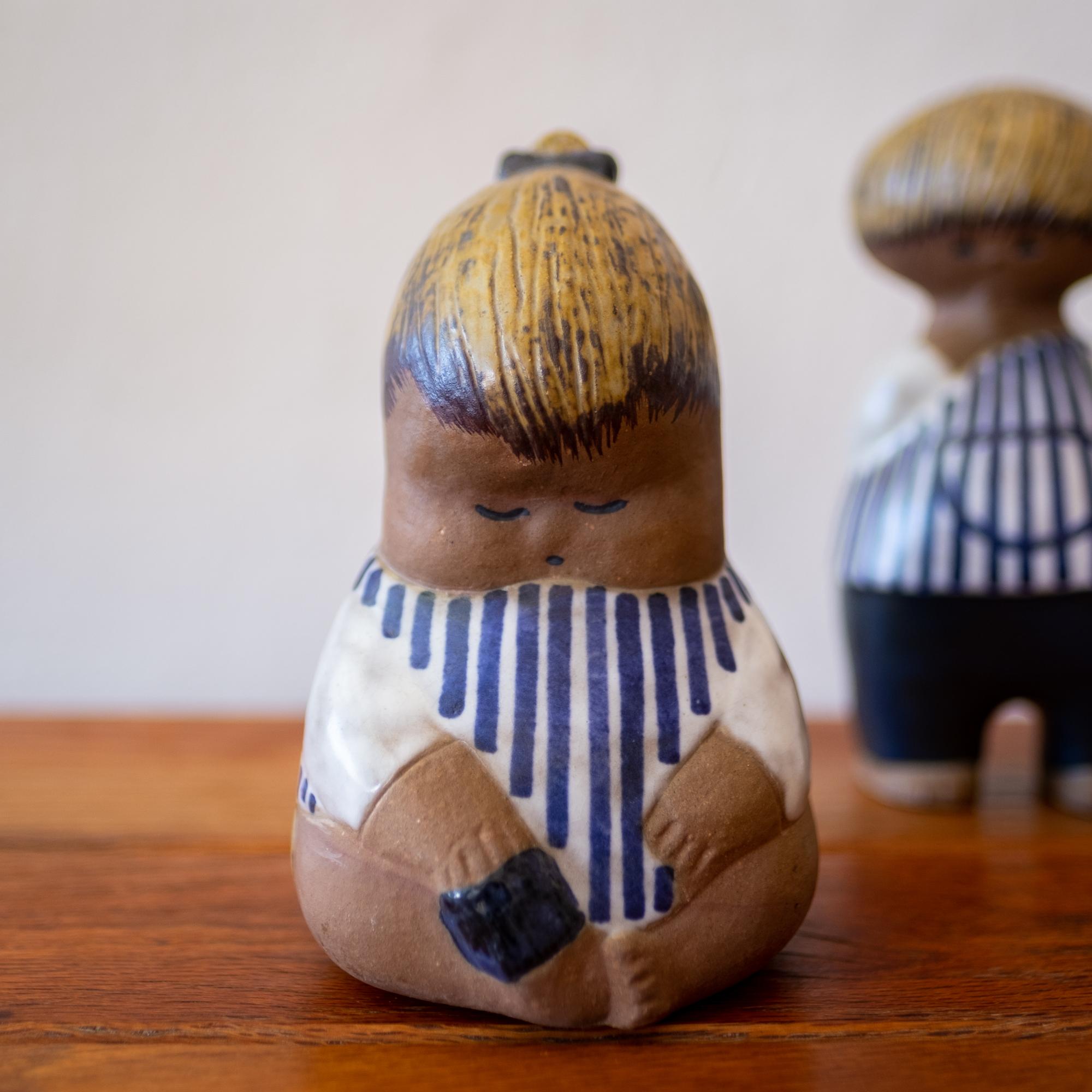 Mid-20th Century Lisa Larson Ceramic Figures in sags try dads cuter  as