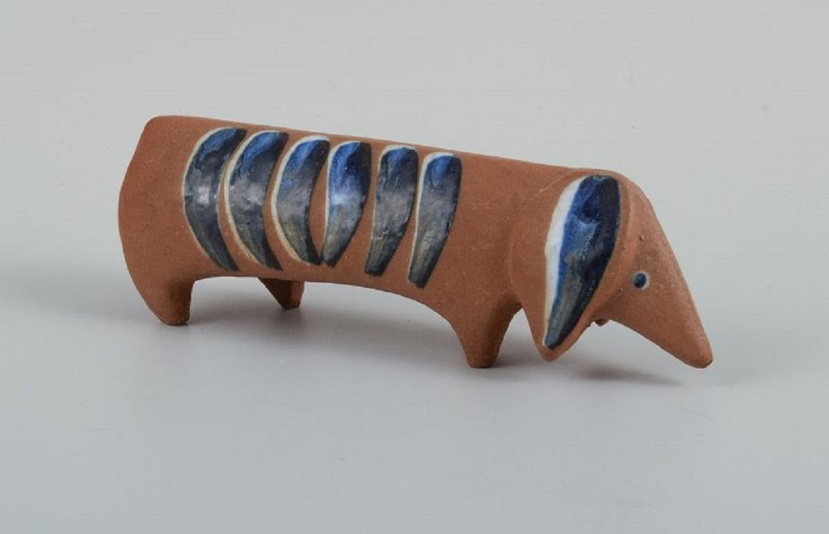Lisa Larson for Gustavsberg, a dachshund in ceramics.
Marked.
Measures: 14.5 cm. x 5.0 cm.
In perfect condition.
