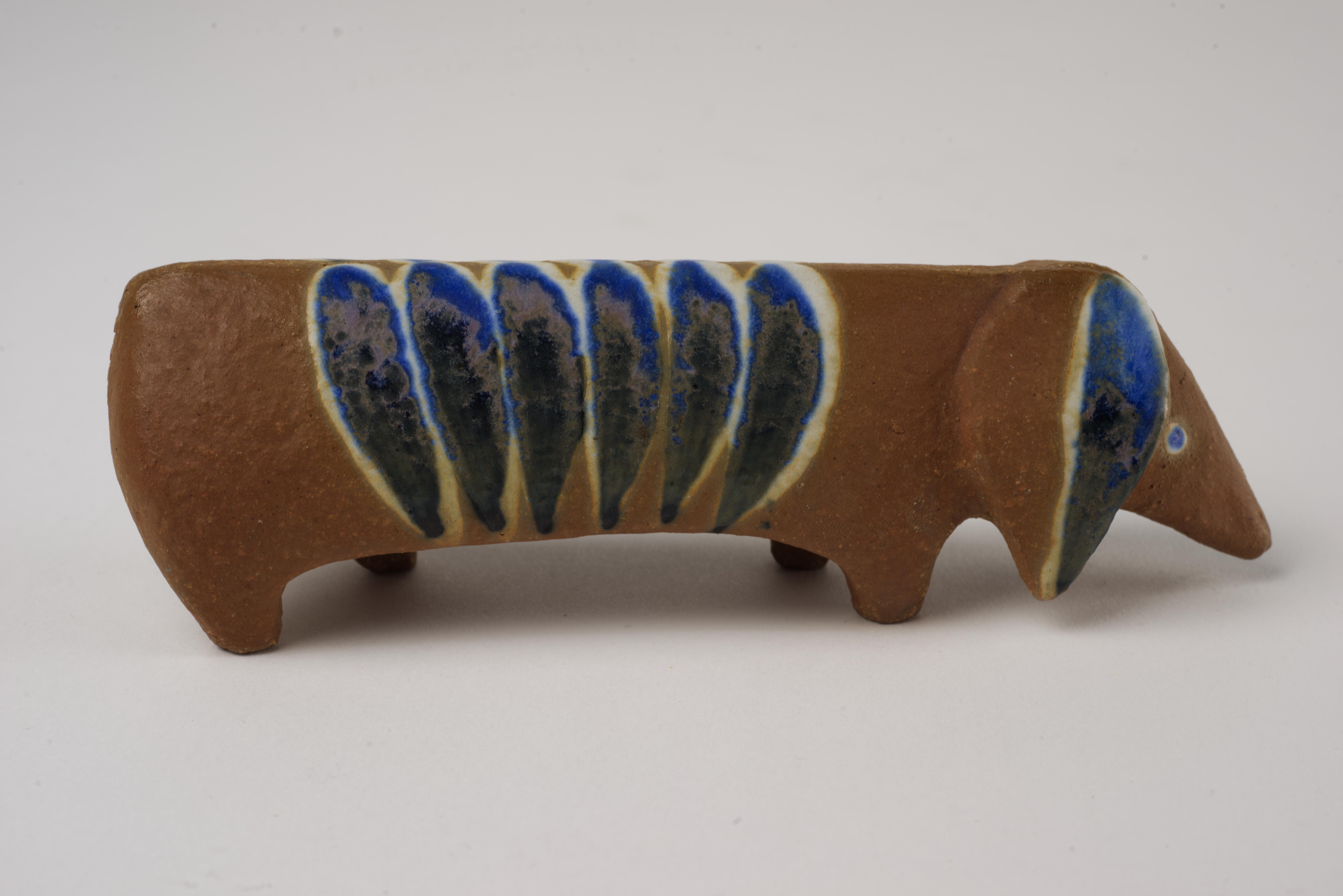 20ième siècle Lisa Larson pour Gustavsberg Dachshund Dog Scandinavian Modern