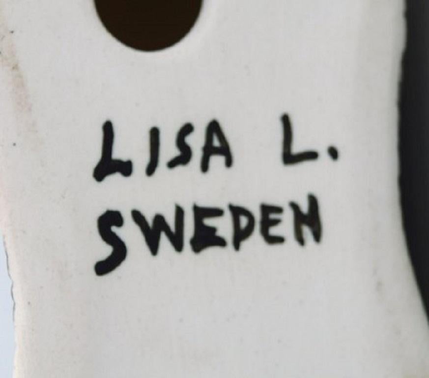 Lisa Larson for Gustavsberg, Five Dogs in Glazed Ceramics, 1970s 1