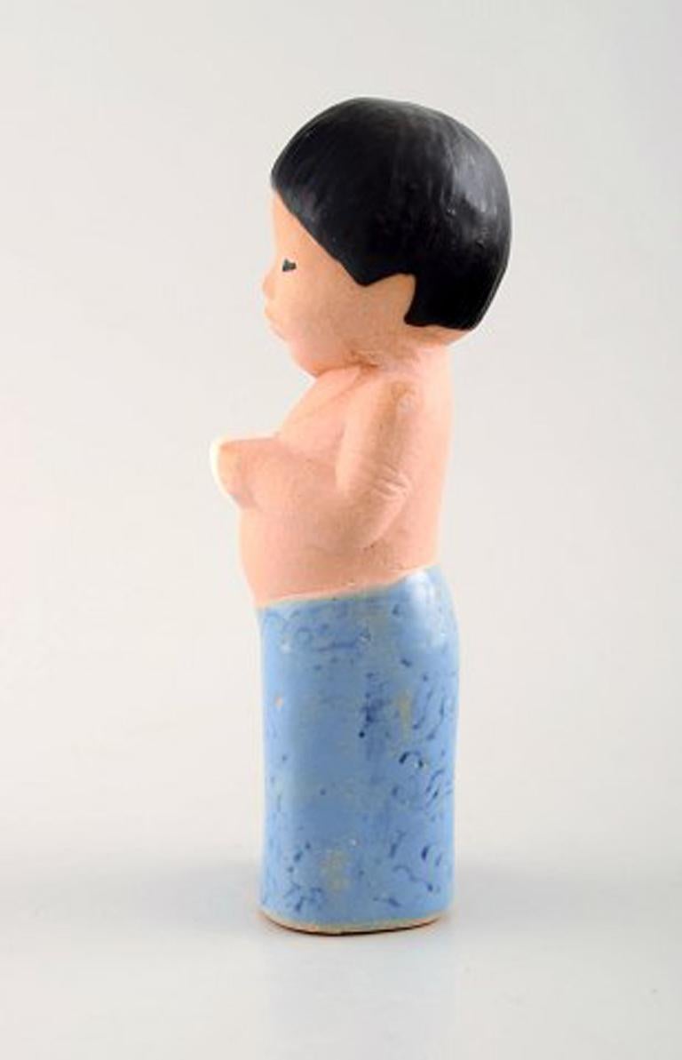 Lisa Larson for Rorstrand. Stoneware figure from 