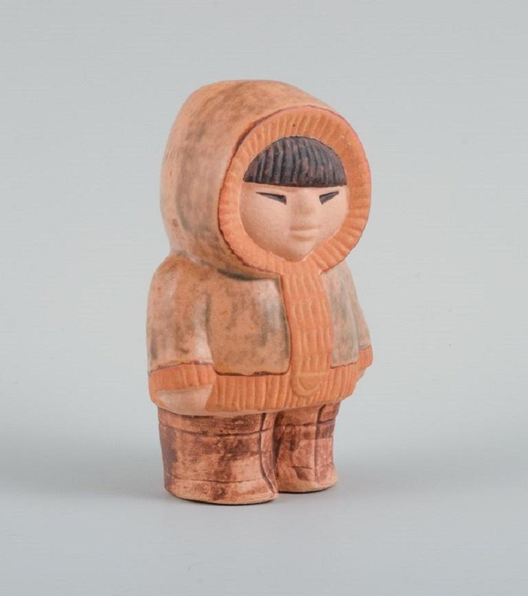 Lisa Larson for Gustavsberg. Stoneware figure from 