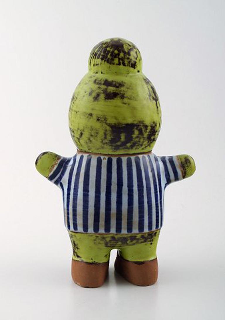 Scandinave moderne Lisa Larson pour Gustavsberg:: figurine en grès 