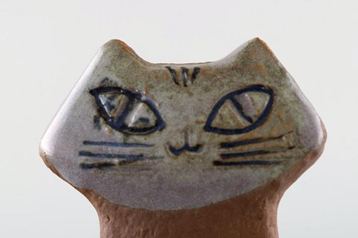 Swedish Lisa Larson for Gustavsberg, Stoneware Figure of Sitting Cat