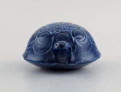 Lisa Larson per Gustavsberg, Tartaruga in ceramica smaltata, anni '70
