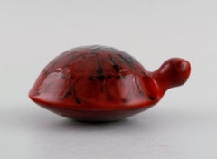 Lisa Larson for Gustavsberg, Turtle in Glazed Stoneware, 1970s
