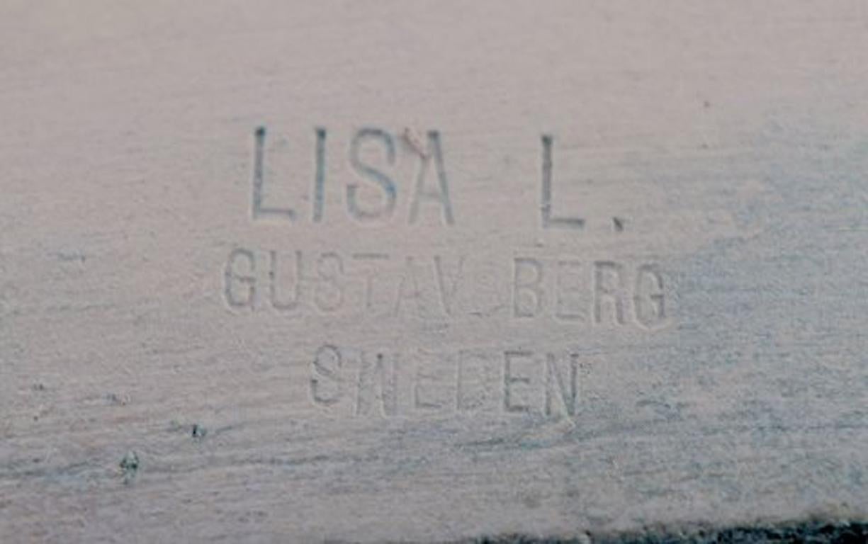 Lisa Larson for Gustavsberg, Wall Tile, Stoneware, Retro In Excellent Condition In Copenhagen, DK
