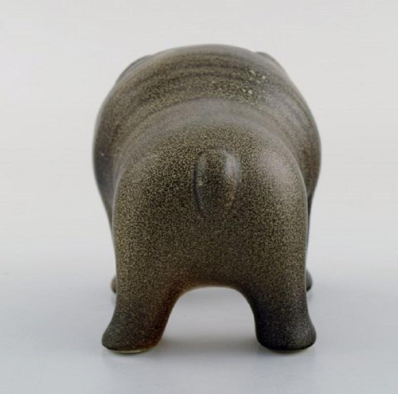 Swedish Lisa Larson for K-Studion/Gustavsberg, Bulldog in Glazed Ceramics, 20th Century
