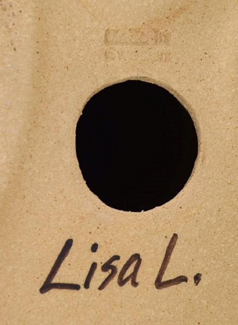 Lisa Larson for K-Studion / Gustavsberg, Cat in Glazed Ceramics, 20th Century In Good Condition In Copenhagen, DK