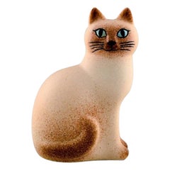 Lisa Larson for K-Studion / Gustavsberg, Cat in Glazed Ceramics