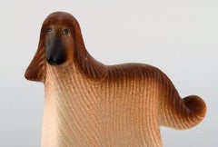 Lisa Larson for K-Studion / Gustavsberg, Dog in Glazed Ceramics, 20th Century