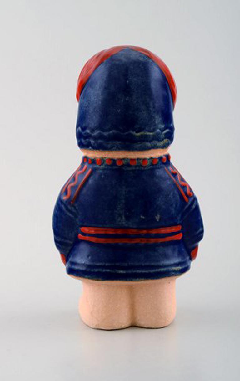 Scandinavian Modern Lisa Larson for Rorstrand. Stoneware Figure from 