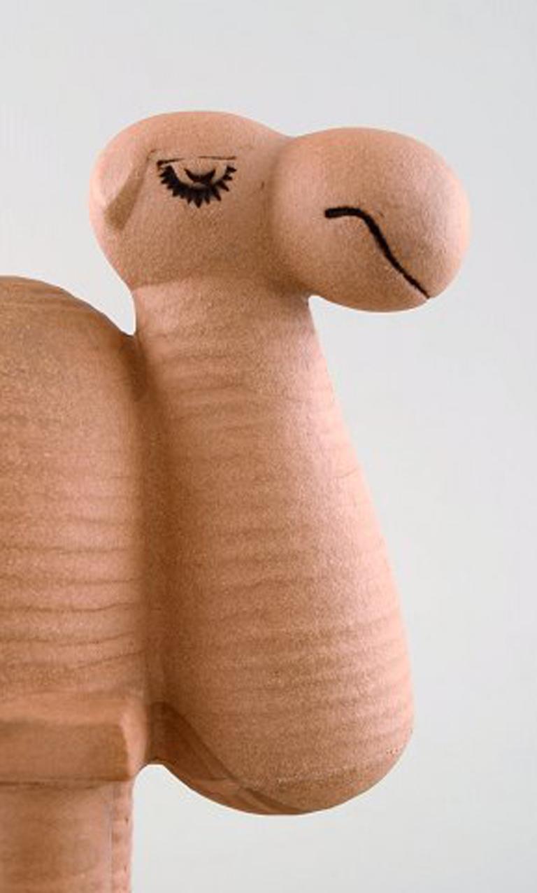 Lisa Larson Gustavsberg Camel in Ceramics, from the Series 