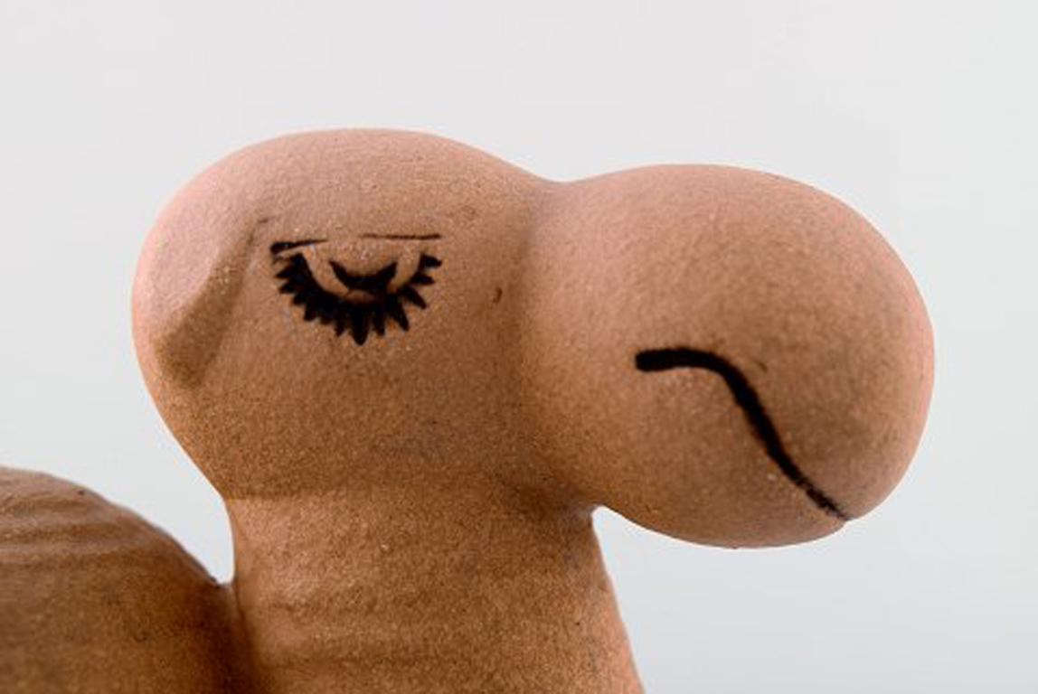 Lisa Larson Gustavsberg Camel in Ceramics, from the Series 