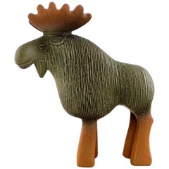 Lisa Larson Gustavsberg Moose in Ceramics