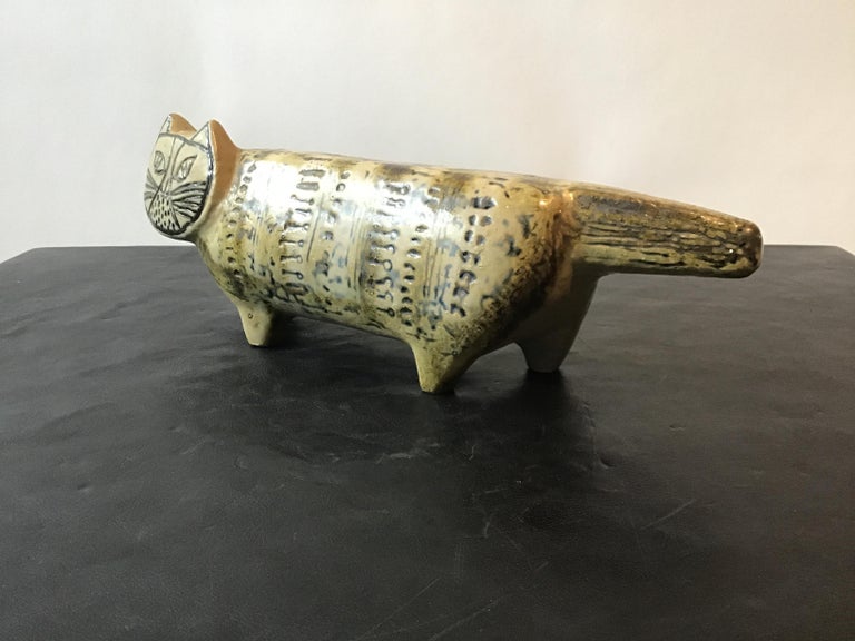 Lisa Larson ceramic cat.