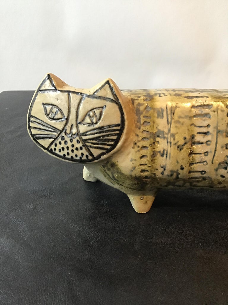 Lisa Larson Large Ceramic Cat 2