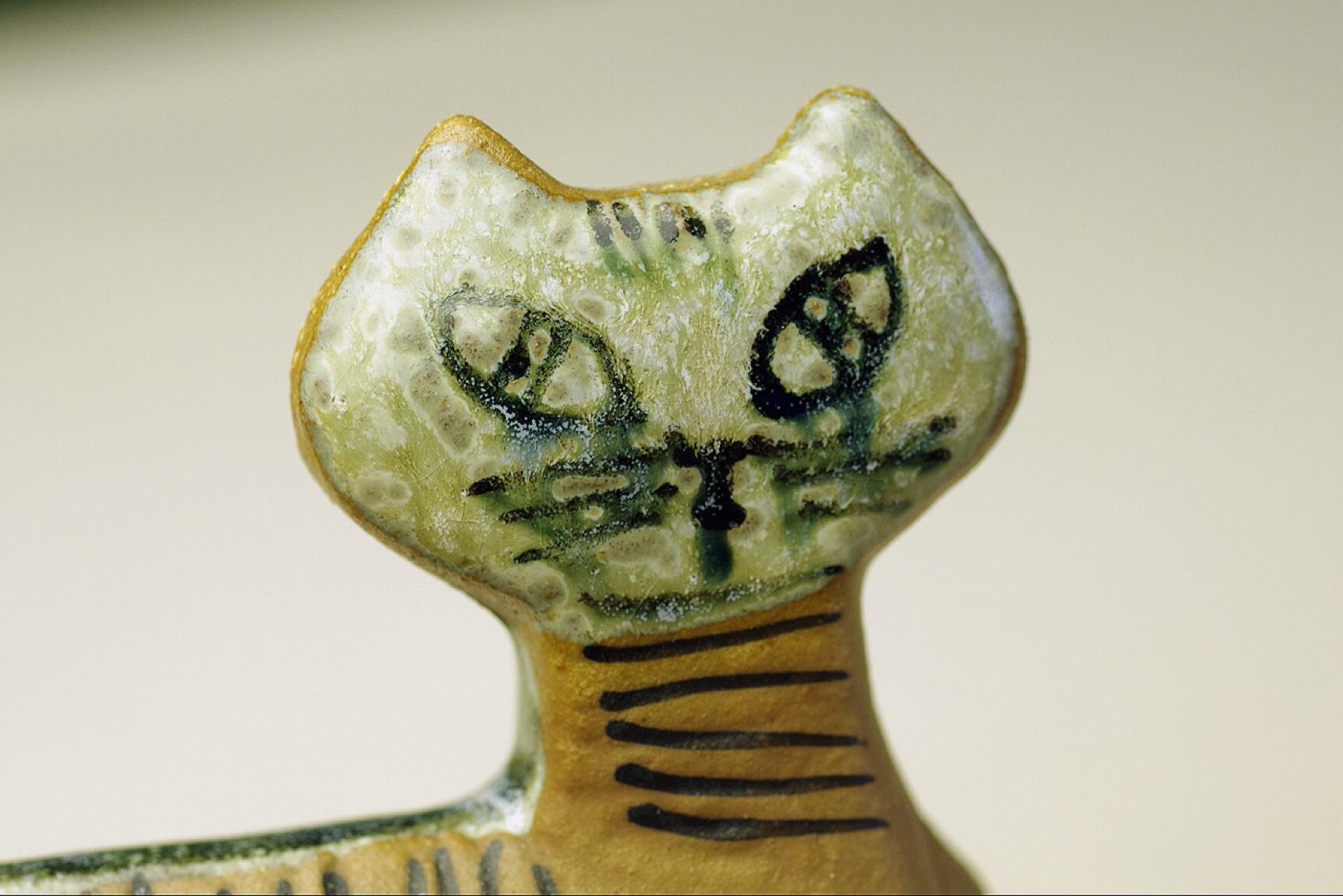Swedish Lisa Larson - Lilla Zoo - Katt - Gustavsberg