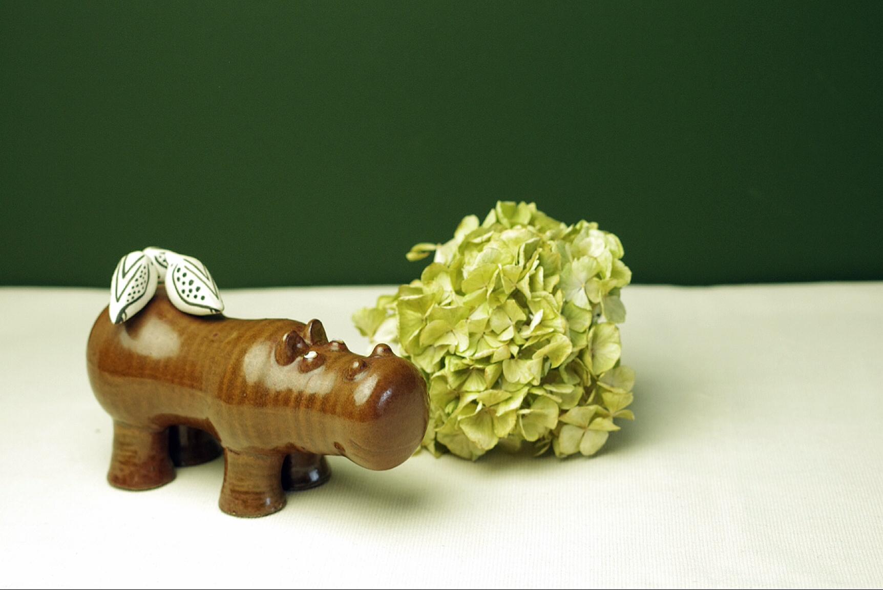 Product Description: 
Lisa Larson is arguably the most famous ceramist from Scandinavia. She is known for her cute looking animal figures as well as for unique design pieces. On offer here is a animal figure produced by Gustavsberg belonging to the