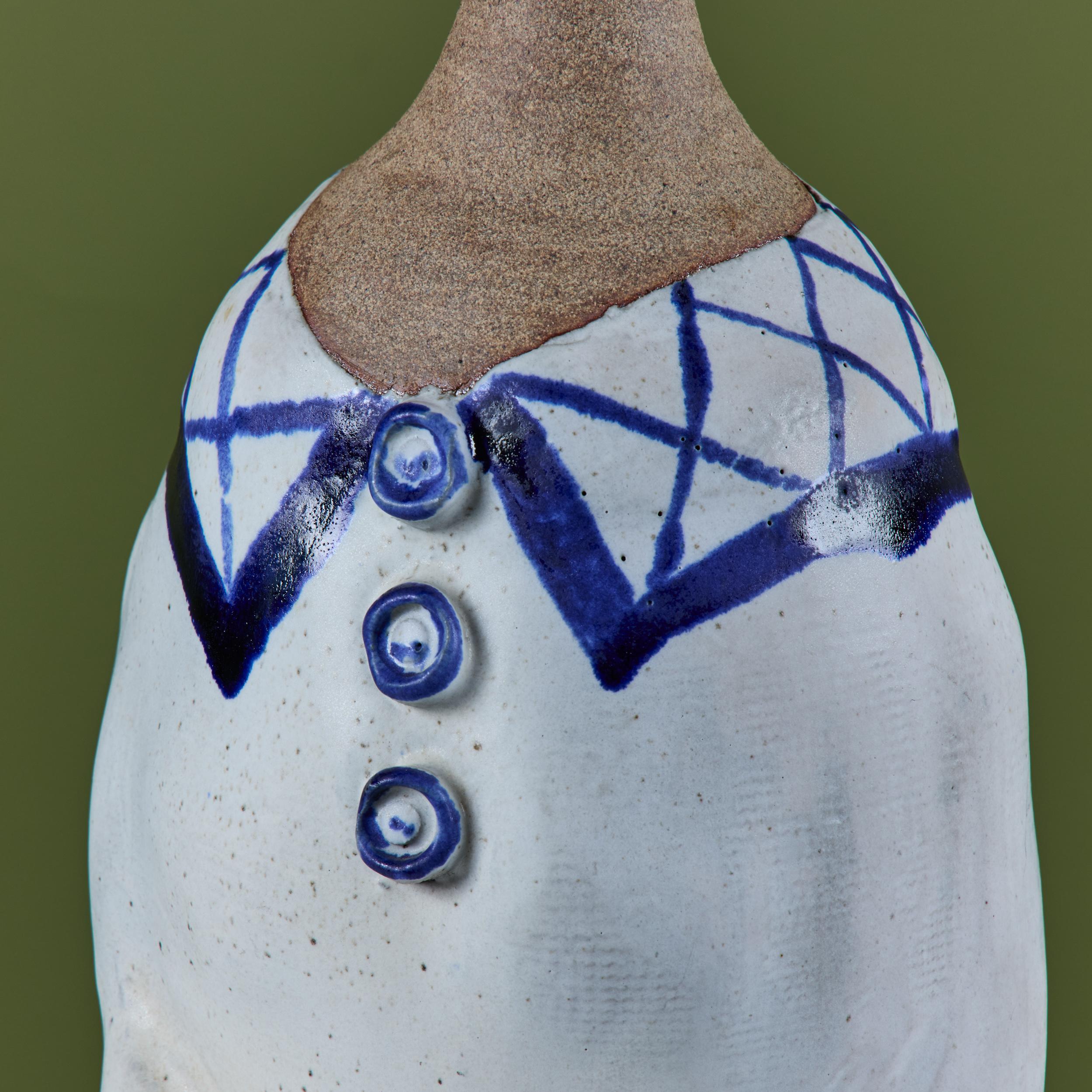 Lisa Larson Style Ceramic Figure of a Boy For Sale 9
