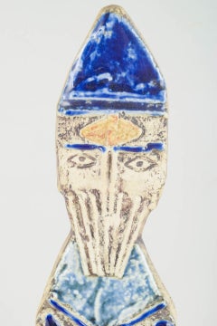 Lisa Larsson for Gustavsberg. Stoneware wall relief from the series 'Bishops'.