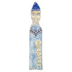 Lisa Larsson for Gustavsberg. Stoneware wall relief from the series 'Bishops'.