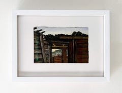 On the Road to Nattyville 1, Original Pencil and Oil Painting