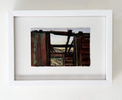On the Road to Nattyville 2, Original Pencil and Oil Painting