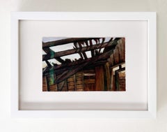 De camino a Nattyville 3, Pintura original a lápiz y óleo