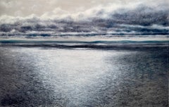 SHADOW ON THE HORIZON – Zeitgenössischer Realismus / Meereslandschaft / Wasserlandschaft